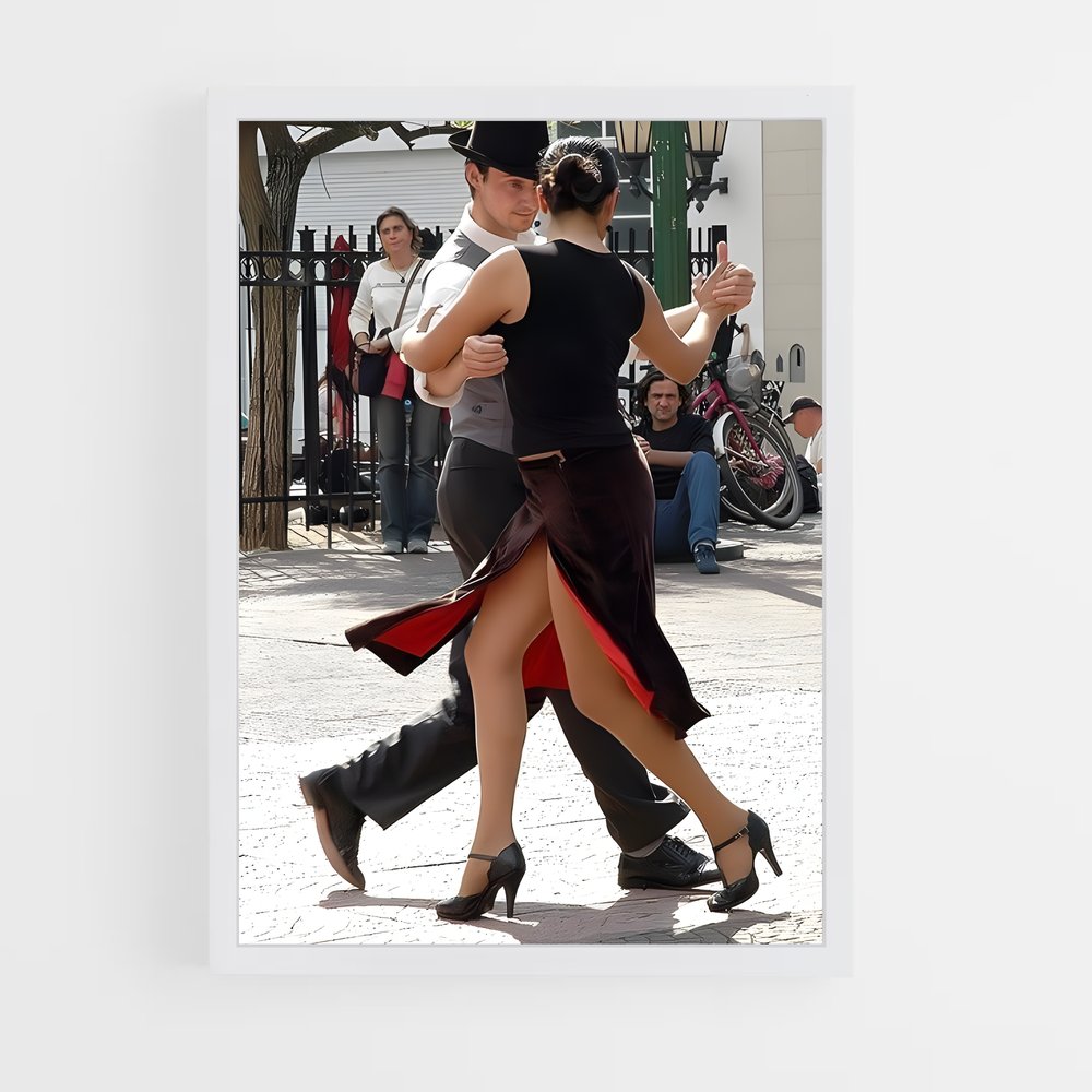 Poster Tango en Plein Air – affiche Danse (vue 3)